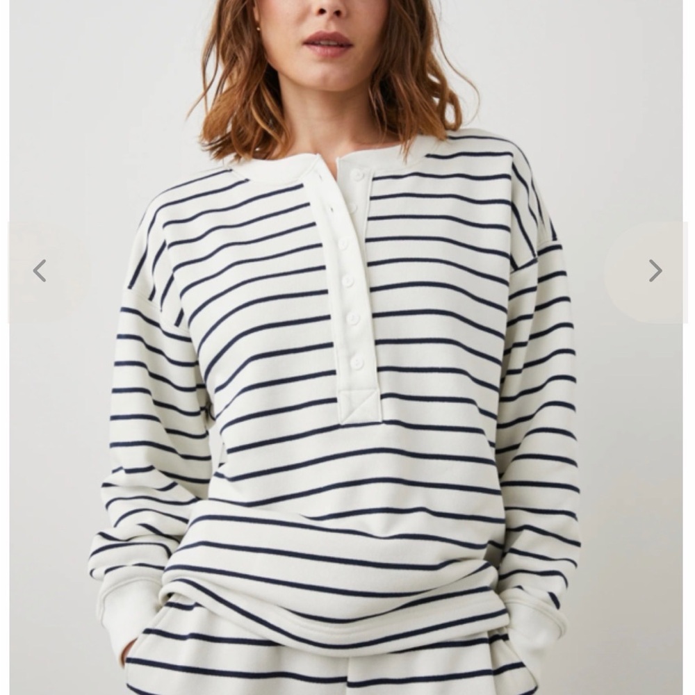 RAILS Joan sweater - Sailor Stripe Navy